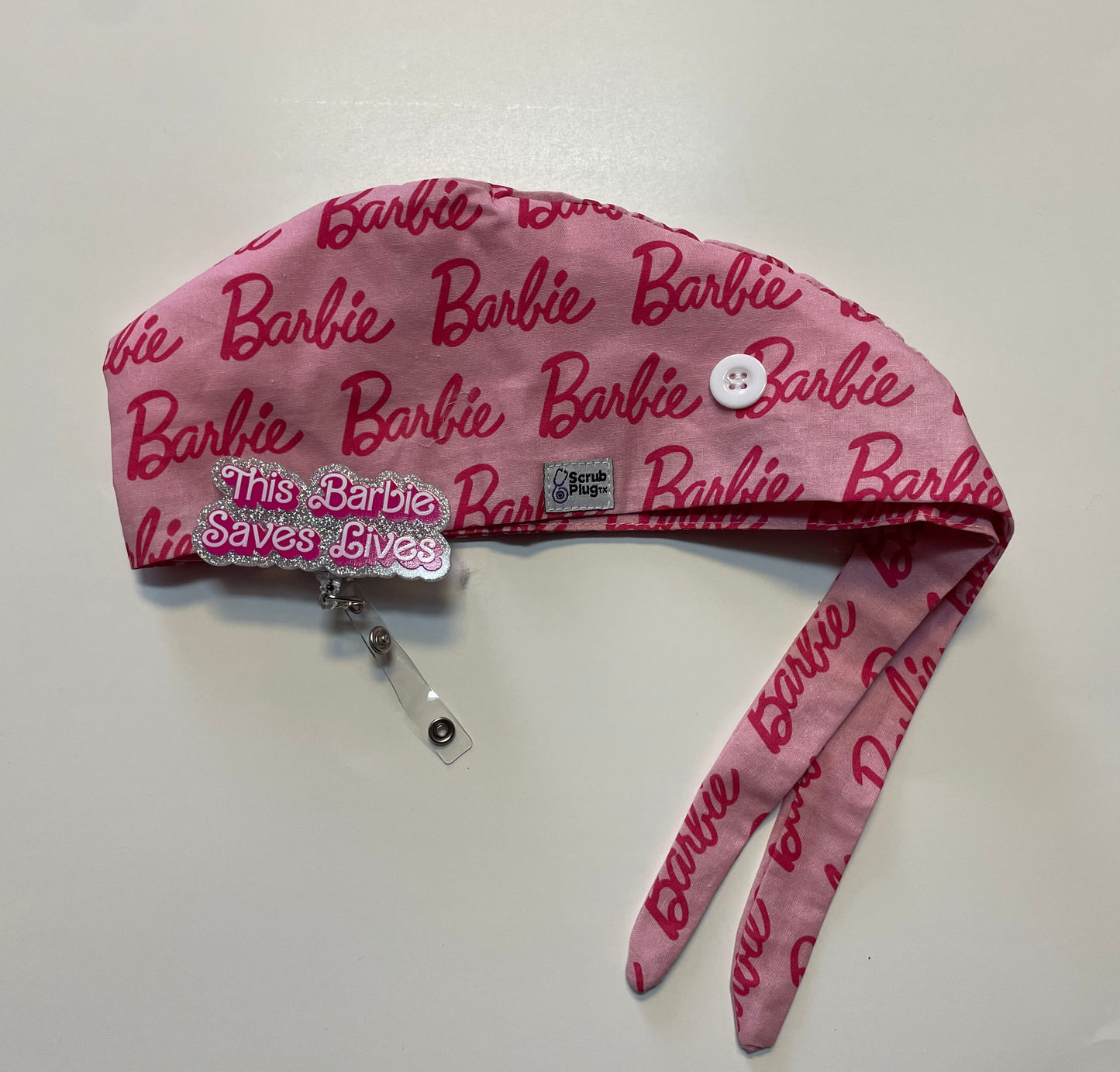 Scrub Cap Barbie Pink