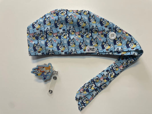 Scrub Cap Bluey