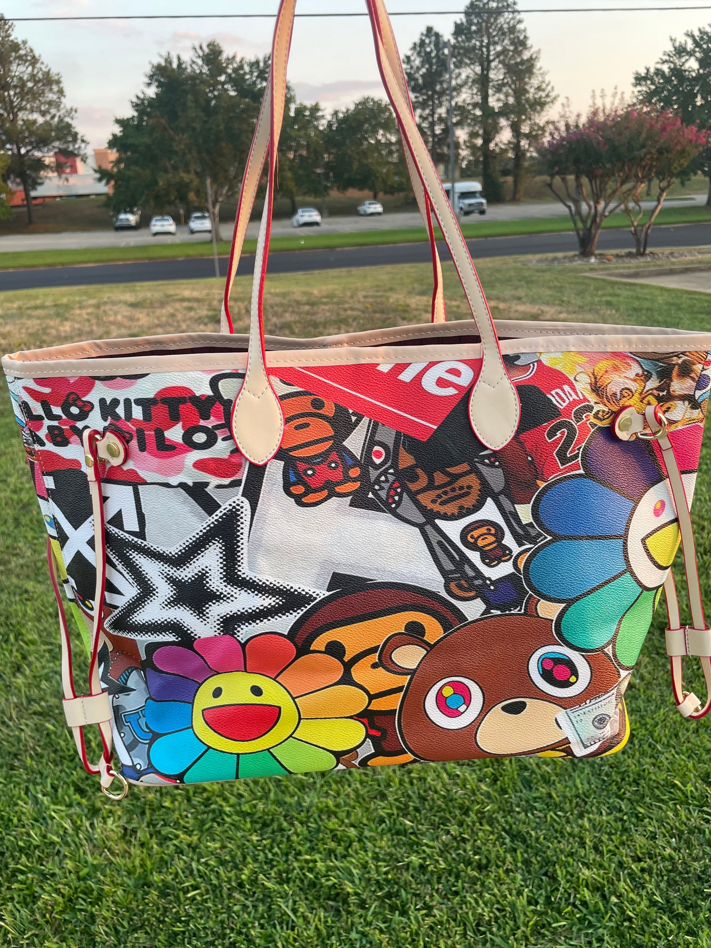 Tote bag Hello kitty and friends